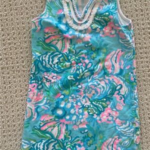Lily Pulitzer Sleeveless Dress with Floral Pattern